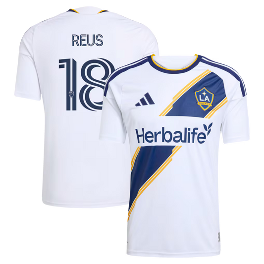 Men's LA Galaxy Marco Reus White 2026 The VeloCITY Kit Replica Jersey
