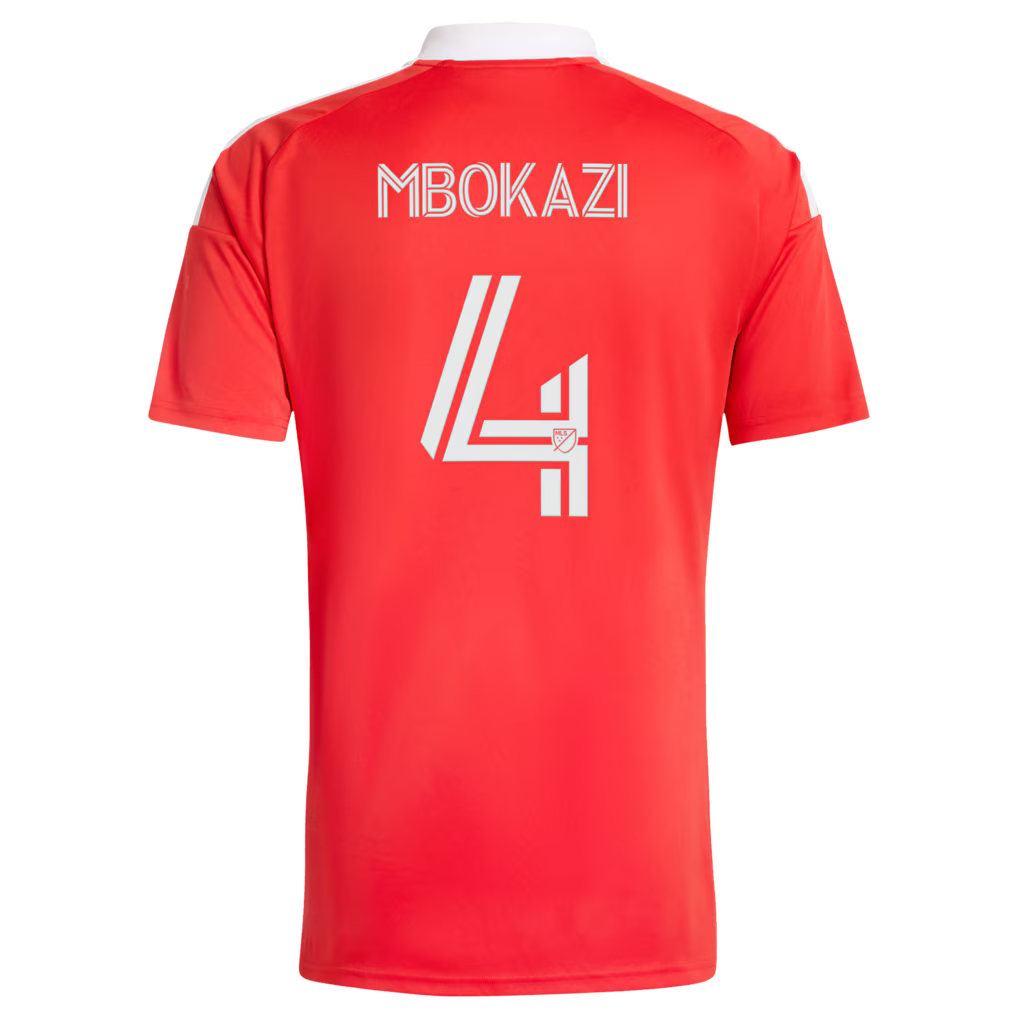 Men's Chicago Fire Mbekezeli Mbokazi Red 2026 Forever Red Replica Jersey