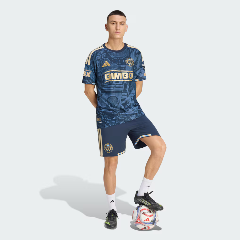 Men's Philadelphia Union Navy 2026 1776 Kit On-Field Authentic Patch Jersey