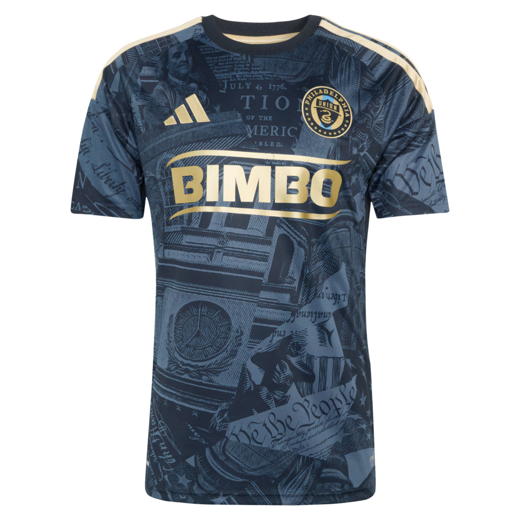 Men's Philadelphia Union Navy 2026 1776 Kit Replica Jersey