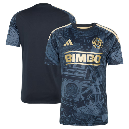 Men's Philadelphia Union Navy 2026 1776 Kit Replica Jersey