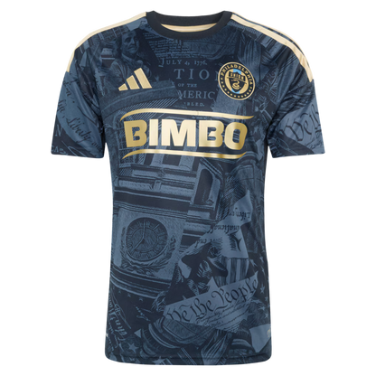 Men's Philadelphia Union Quinn Sullivan Navy 2026 1776 Kit Replica Jersey