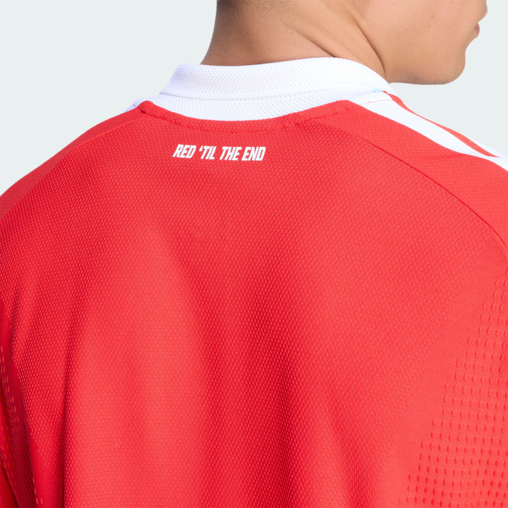 Men's Chicago Fire Red 2026 Forever Red On-Field Authentic Patch Jersey