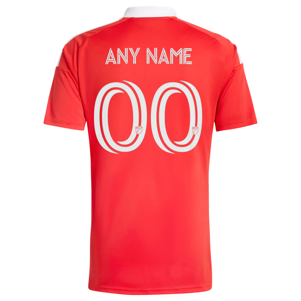 Men's Chicago Fire Red 2026 Forever Red Replica Custom Jersey