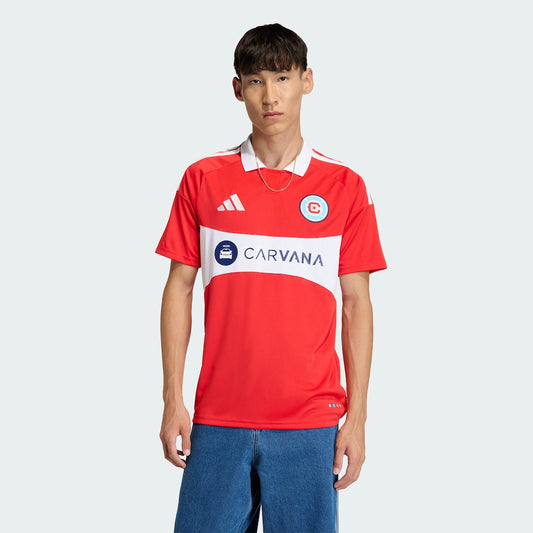 Men's Chicago Fire Red 2026 Forever Red Replica Jersey