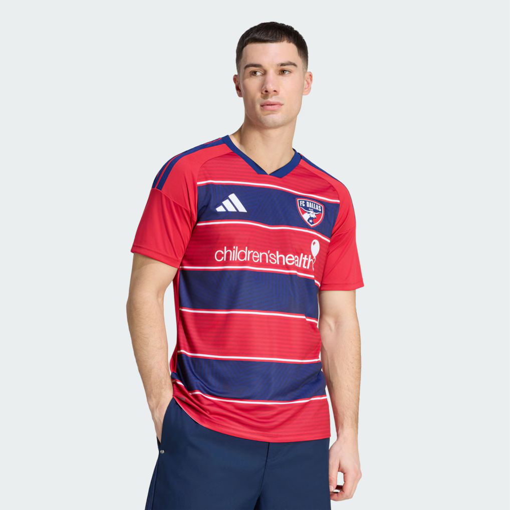 Men's FC Dallas Red 2026 DNA Kit Replica Jersey