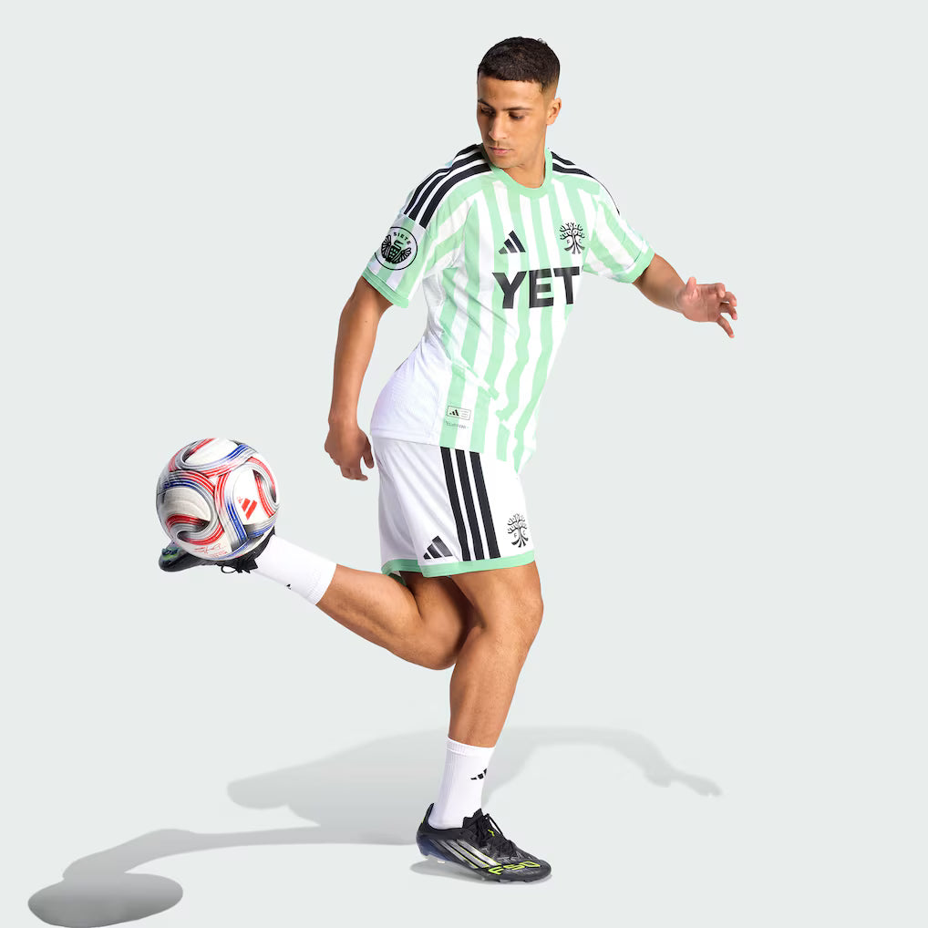 Men's Austin FC White 2026 The Rooted Kit On-Field Authentic Patch Jersey