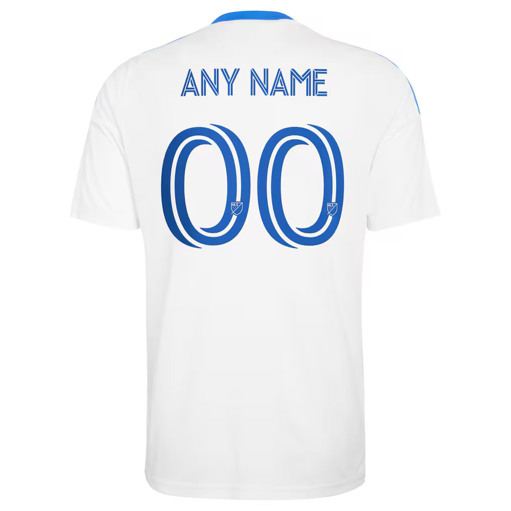 Men's CF Montreal White 2026 The Procure Jersey Replica Custom Jersey