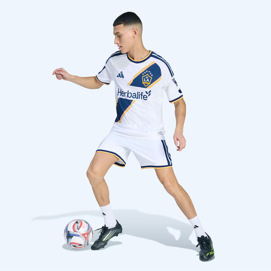 Men's LA Galaxy White 2026 The VeloCITY Kit On-Field Authentic Patch Jersey