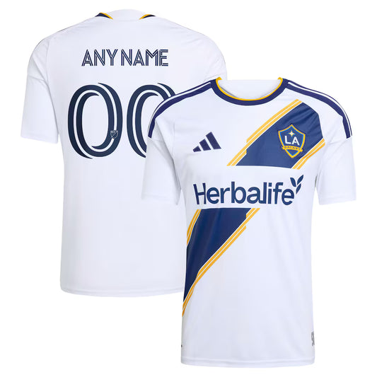 Men's LA Galaxy White 2026 The VeloCITY Kit Replica Custom Jersey