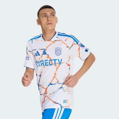 Men's San Diego FC White 2026 Unprecedented Unity Kit On-Field Authentic Patch Jersey