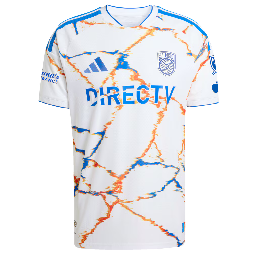 Men's San Diego FC White 2026 Unprecedented Unity Kit On-Field Authentic Patch Jersey