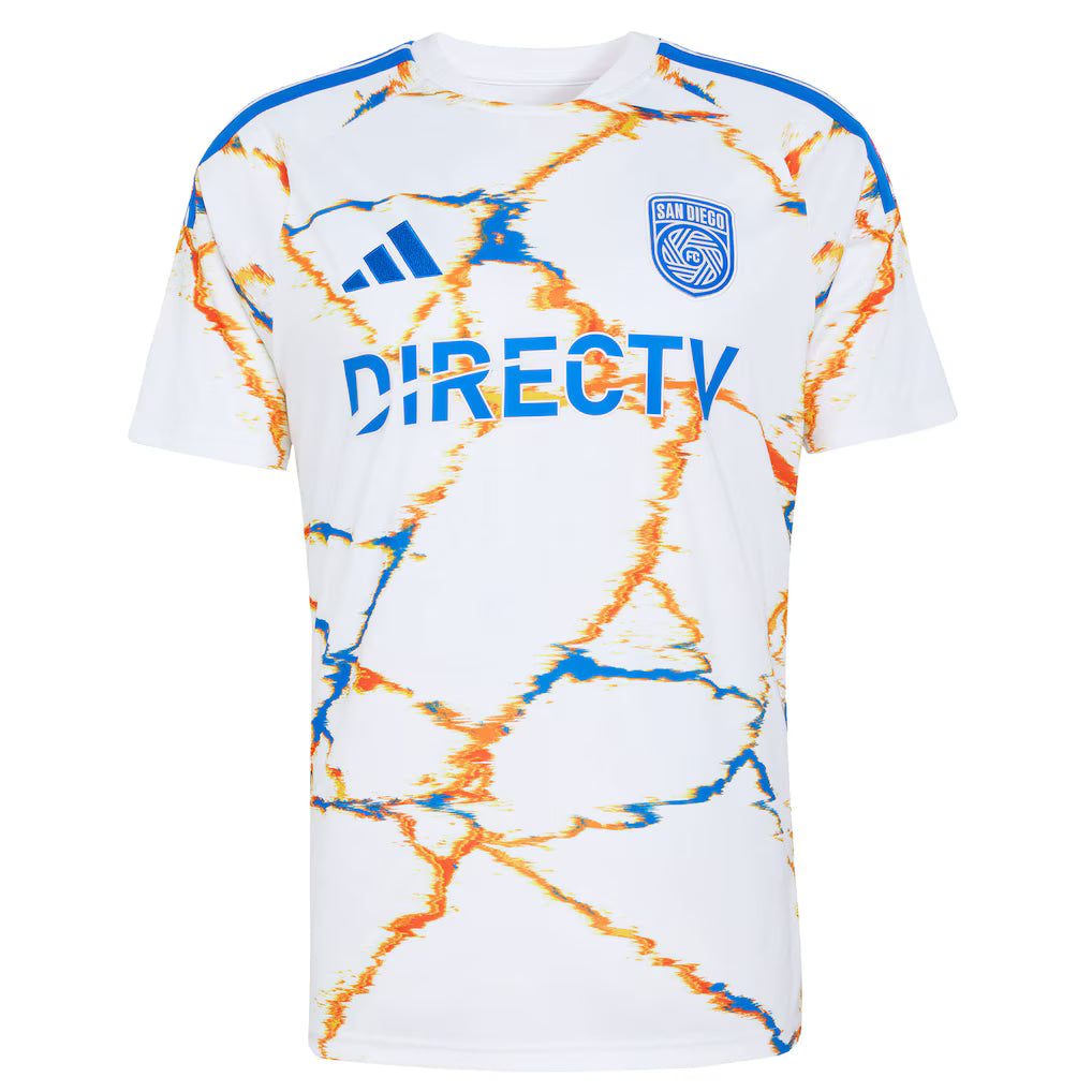 Men's San Diego FC White 2026 Unprecedented Unity Kit Replica Custom Jersey