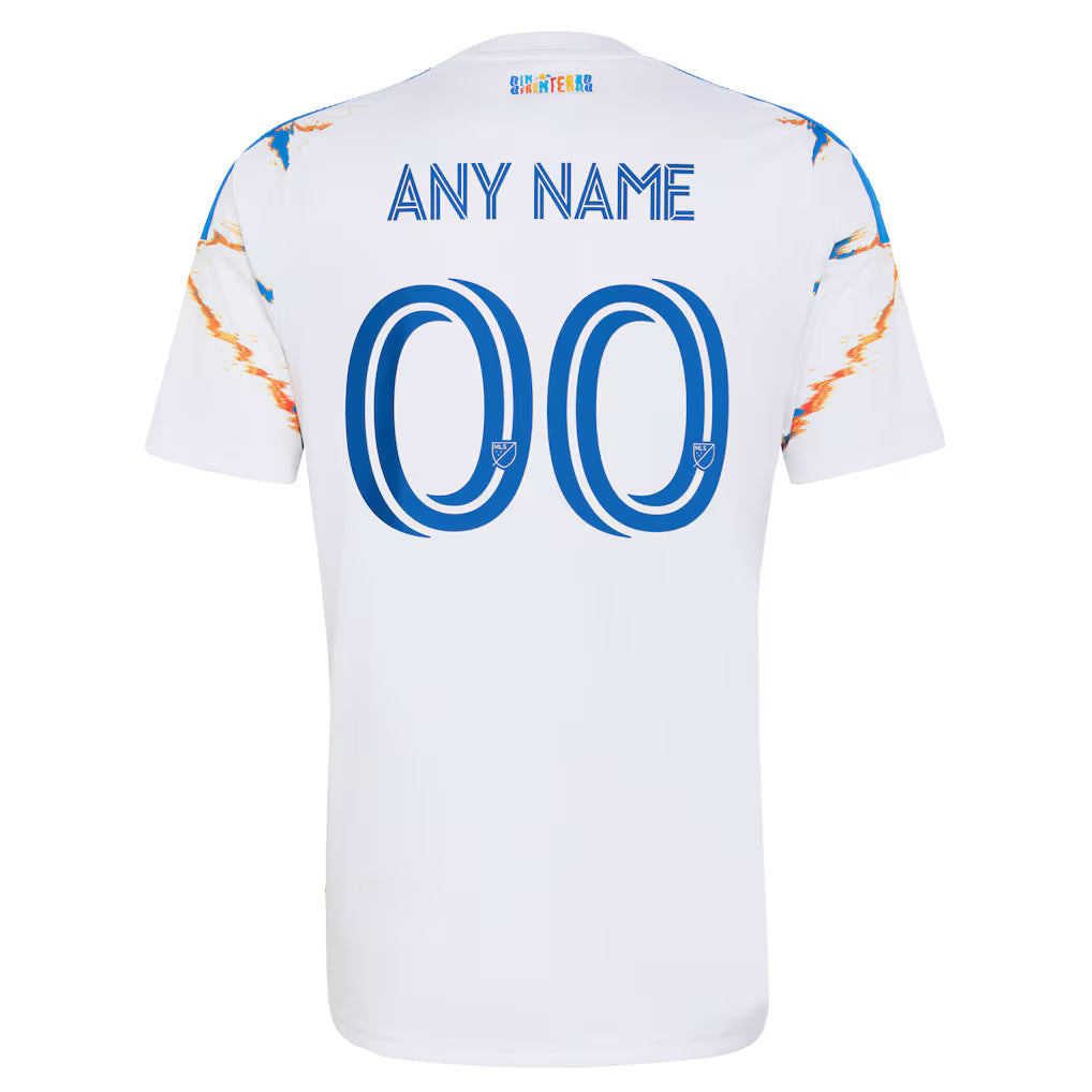 Men's San Diego FC White 2026 Unprecedented Unity Kit Replica Custom Jersey