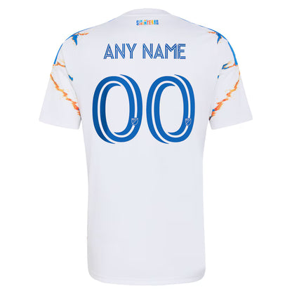 Men's San Diego FC White 2026 Unprecedented Unity Kit Replica Custom Jersey