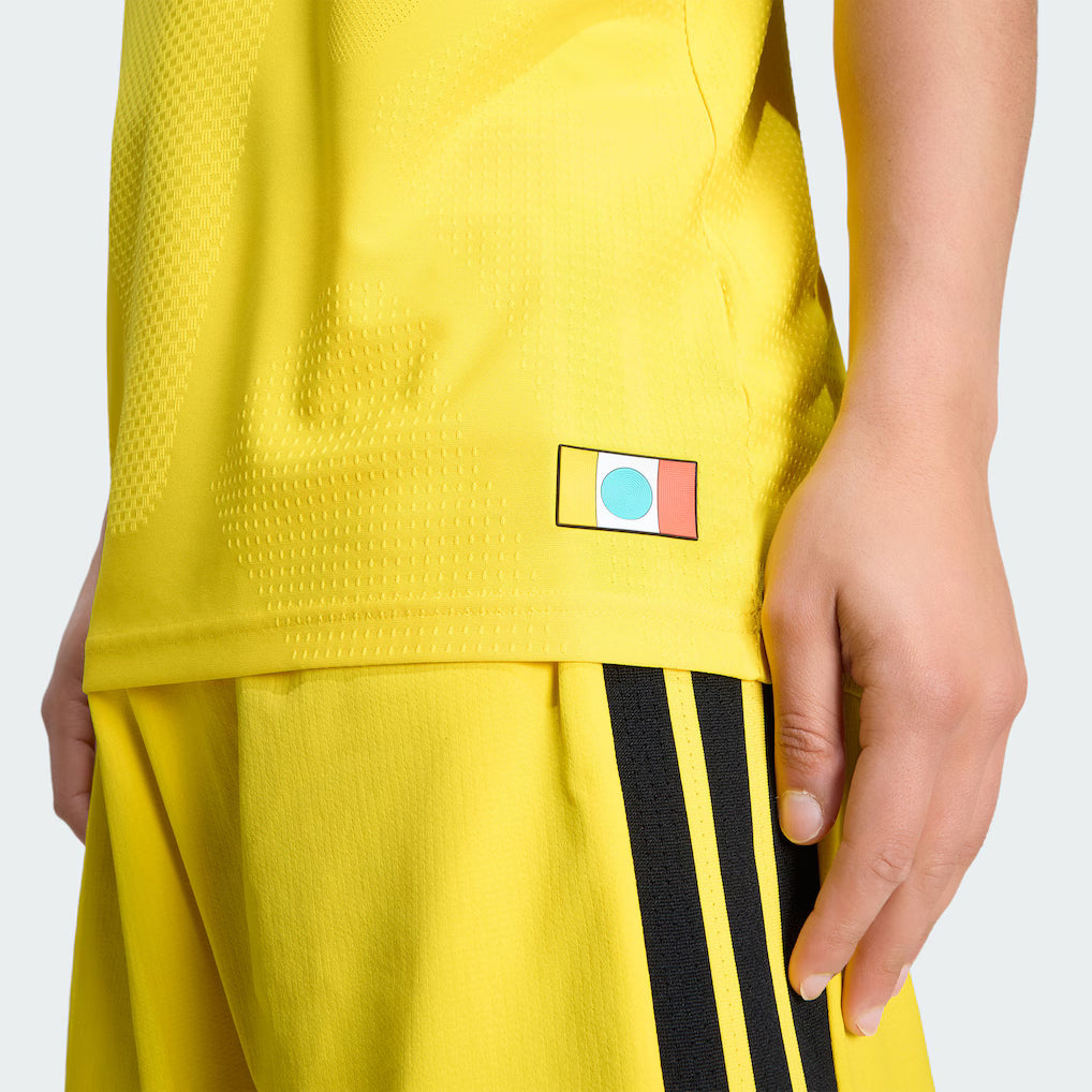 Men's Columbus Crew Yellow 2026 The Crafted for Excellence Kit On-Field Authentic Patch Jersey