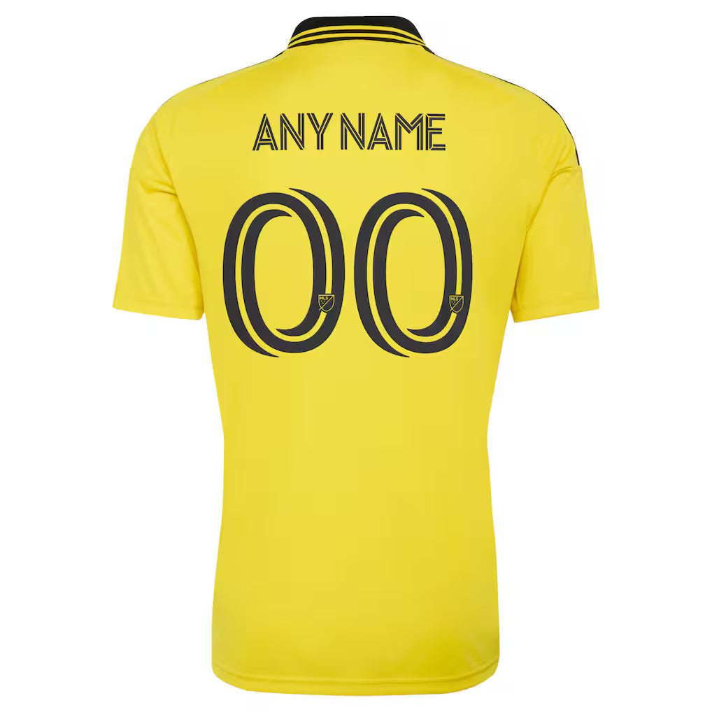 Men's Columbus Crew Yellow 2026 The Crafted for Excellence Kit Replica Custom Jersey