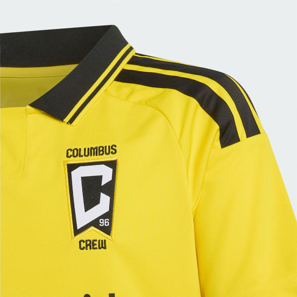 Kids Columbus Crew Gold 2026 The Crafted for Excellence Kit Replica Jersey