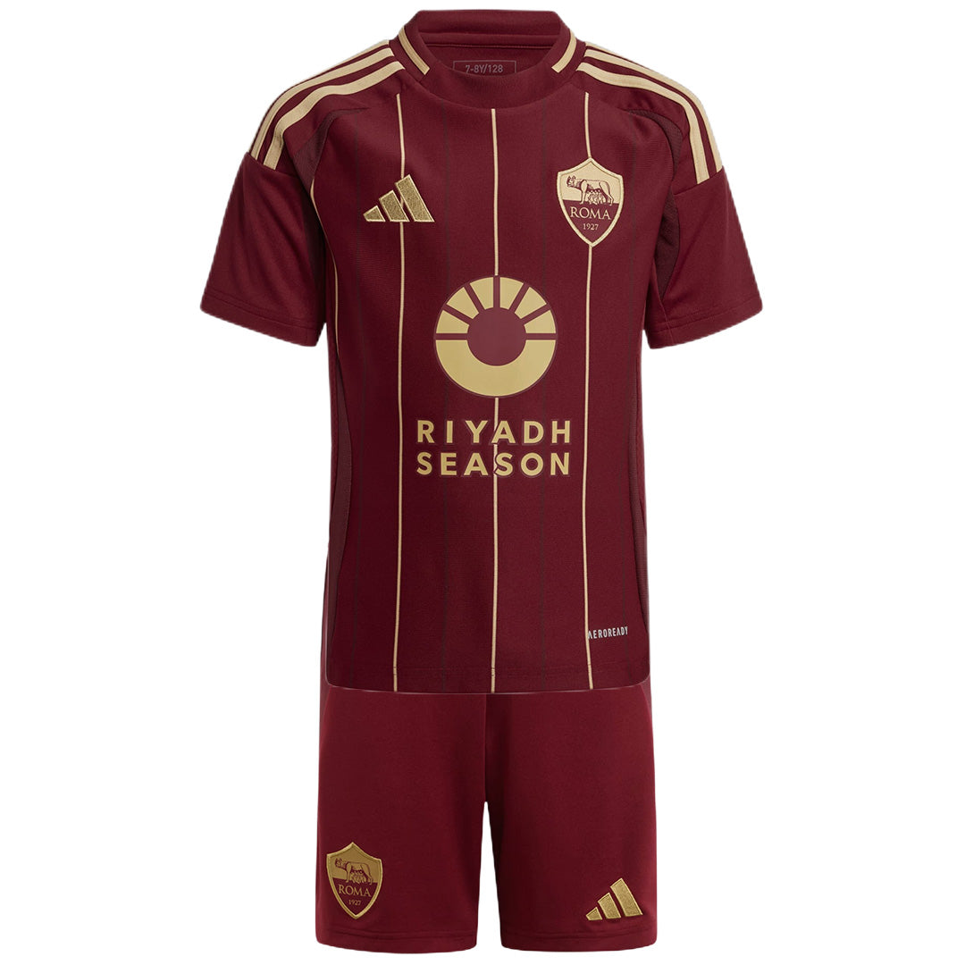 Kids Roma Home Kit (Jersey+Shorts) 2024/25