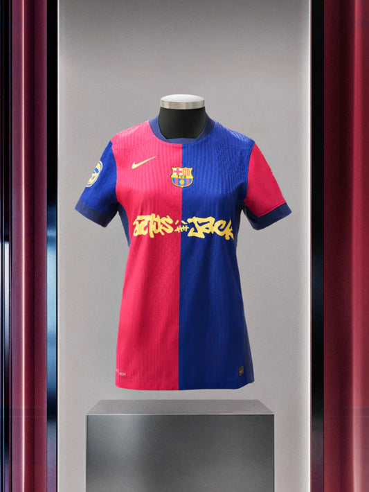 Women's Limited Edition FC BARCELONA X TRAVIS SCOTT 24/25 Soccer Jersey