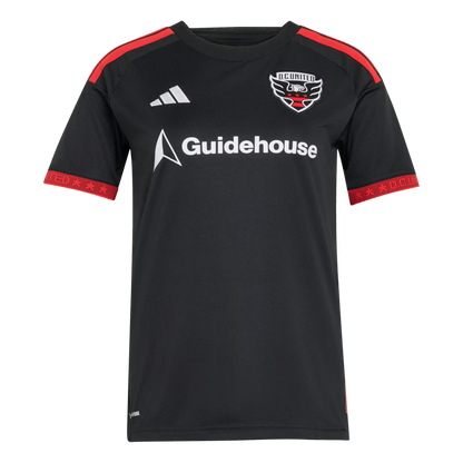 Women's D.C. United Black 2026 Black-and-Red Kit Replica Jersey
