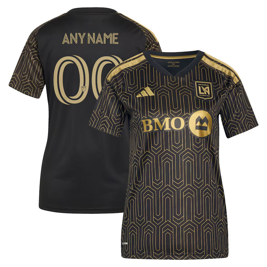 Women's LAFC Black 2026 Primary Kit Replica Custom Jersey