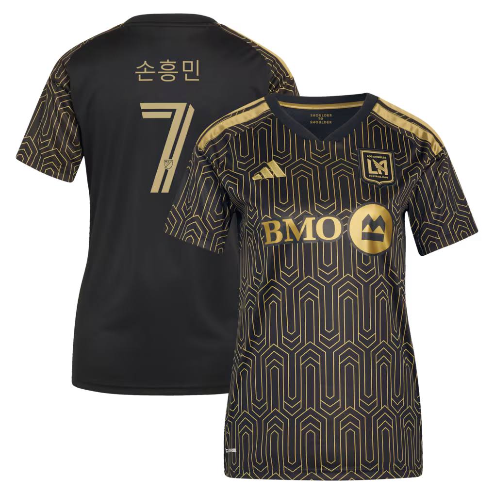 Women's LAFC adidas Black 2026 Primary Kit Replica Jersey