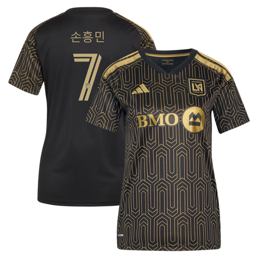 Women's LAFC Son Black 2026 Primary Kit Replica Jersey