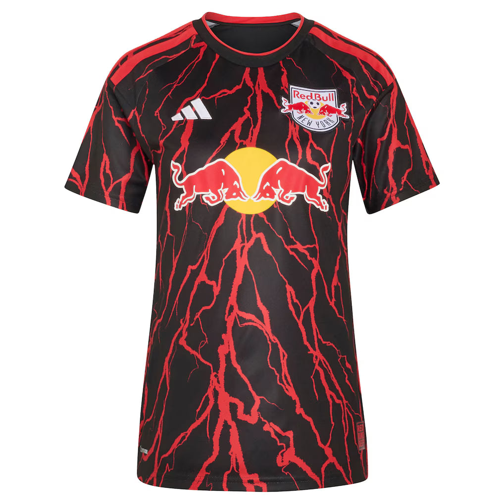 Women's New York Red Bulls Black 2026 The Rooted Kit Replica Jersey