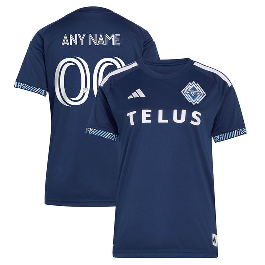 Women's Vancouver Whitecaps FC Blue 2026 The Coastal Replica/FanCustom Jersey