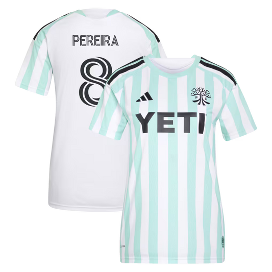 Women's Austin FC Daniel Pereira White 2026 The Rooted Kit Replica Jersey