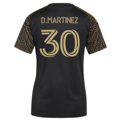 Women's LAFC David Martínez Black 2026 Primary Kit Replica Jersey