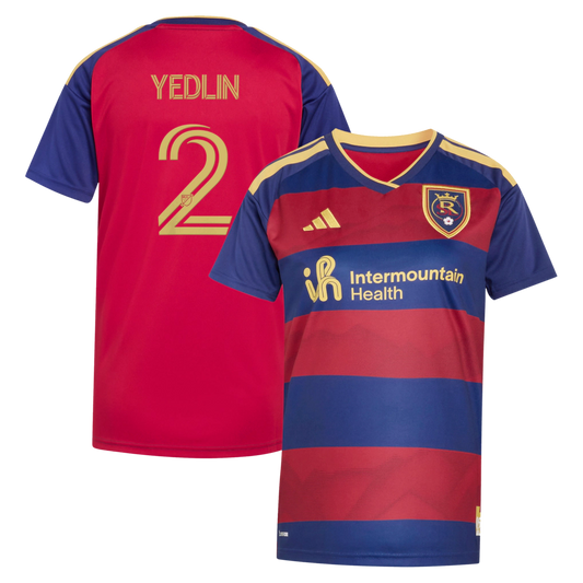 Women's Real Salt Lake DeAndre Yedlin Red 2026 DNA Kit On-Field Authentic Player Jersey
