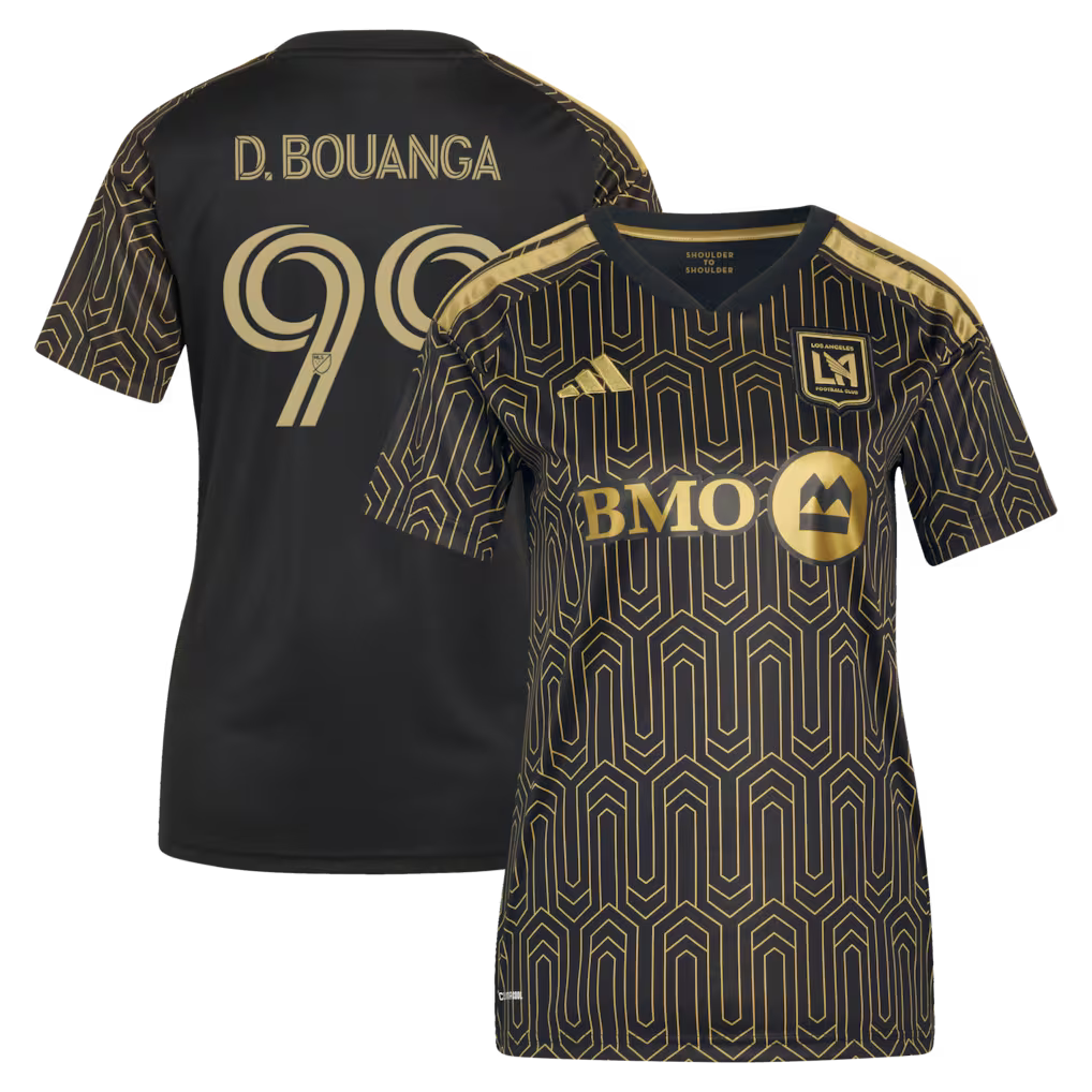Women's LAFC Denis Bouanga Black 2026 Primary Kit Replica Jersey
