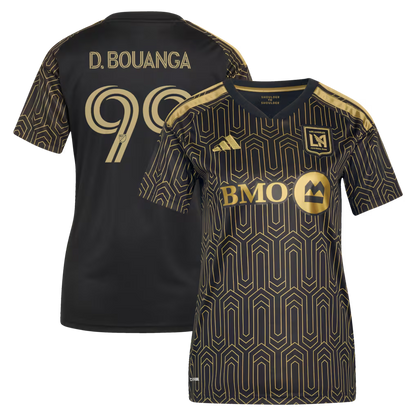 Women's LAFC Denis Bouanga Black 2026 Primary Kit Replica Jersey