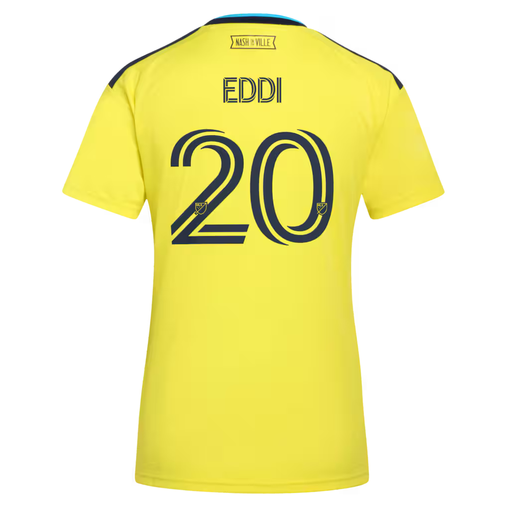 Women's Nashville SC Edvard Tagseth Yellow 2026 The Reverb Kit Replica Jersey