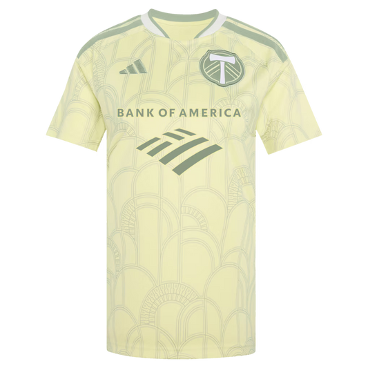 Women's Portland Timbers Finn Surman Yellow 2026 Civic Stadium Kit Replica Jersey