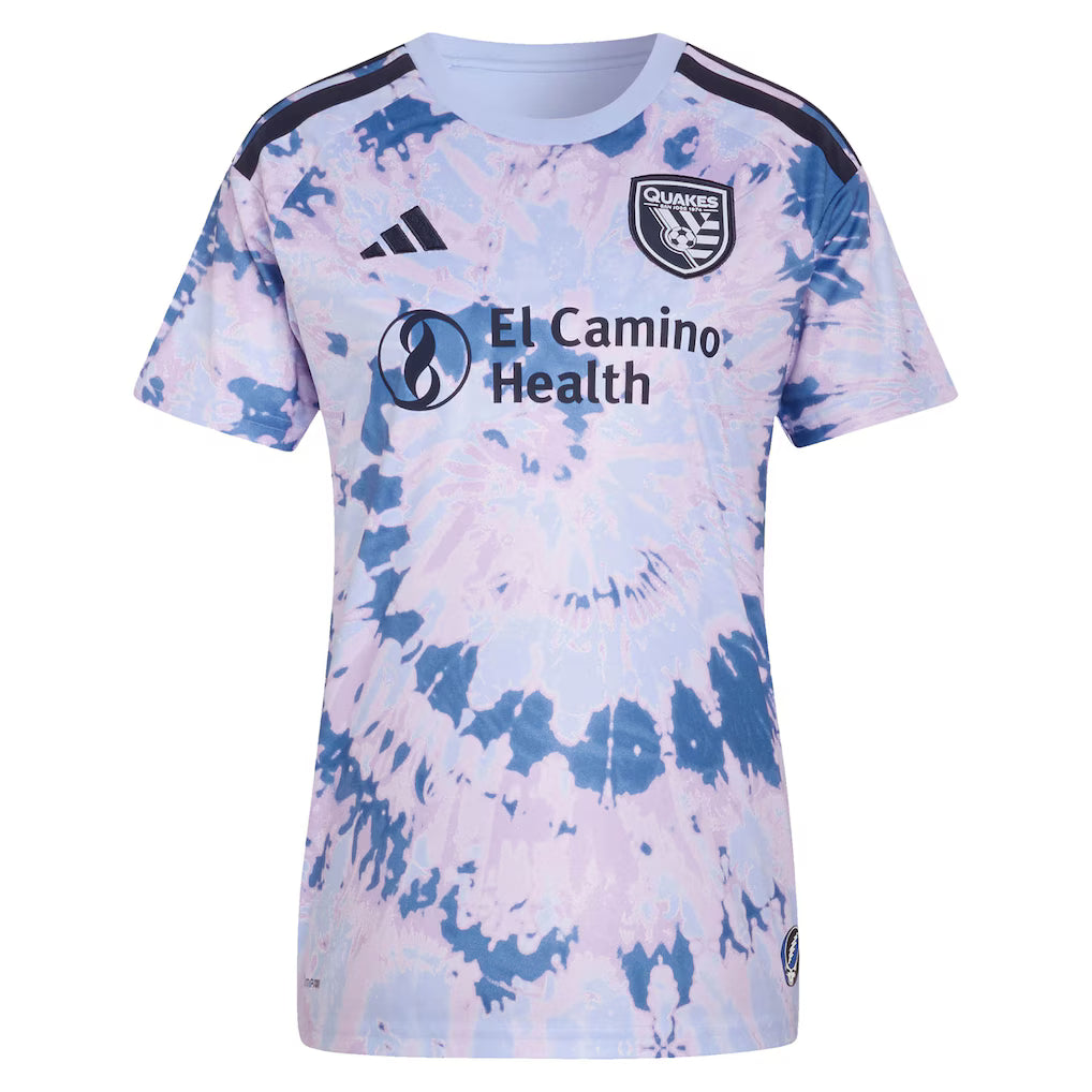 Women's San Jose Earthquakes Light Blue 2026 The Dead Kit Replica Jersey