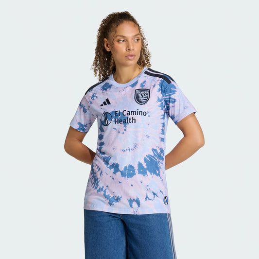 Women's San Jose Earthquakes Light Blue 2026 The Dead Kit Replica Jersey