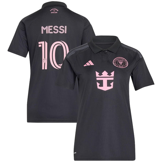 Women's Inter Miami CF Lionel Messi Black 2026 Presagio Replica Jersey