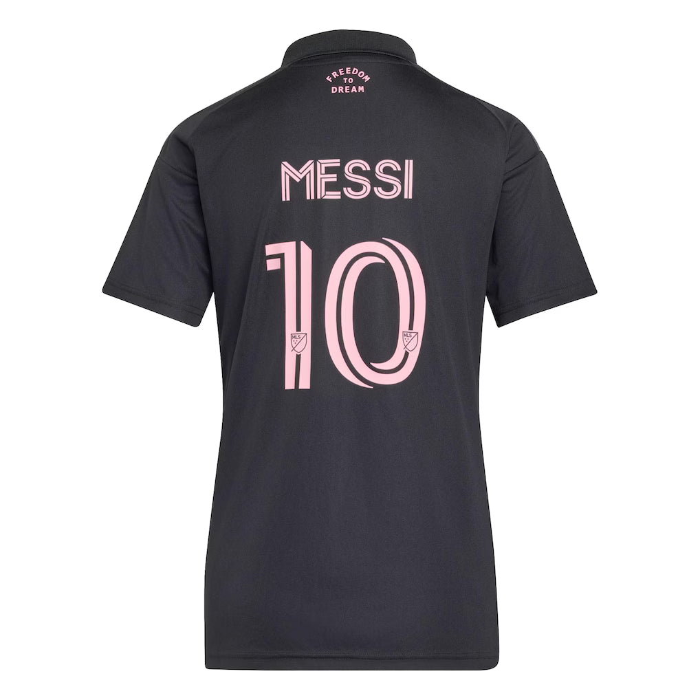 Women's Inter Miami CF Lionel Messi Black 2026 Presagio Replica Jersey