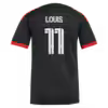 Women's D.C. United Louis Munteanu Black 2026 Black-and-Red Kit Replica Jersey