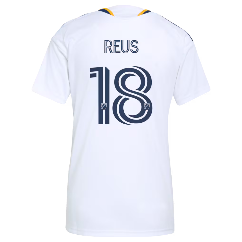 Women's LA Galaxy Marco Reus White 2026 The VeloCITY Kit Replica Jersey