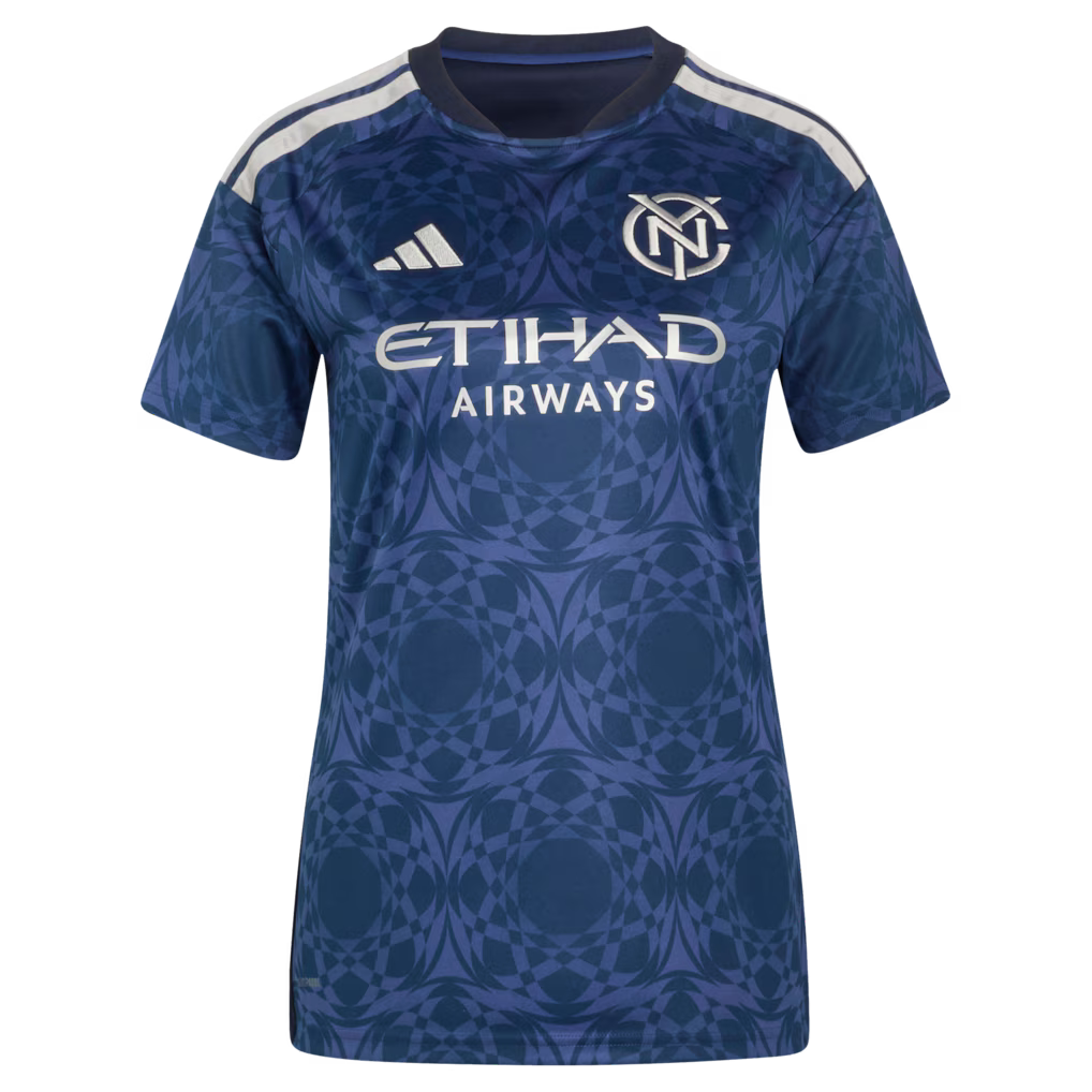 Women's New York City FC Maximiliano Moralez Blue 2026 The All Nations Kit Replica Jersey