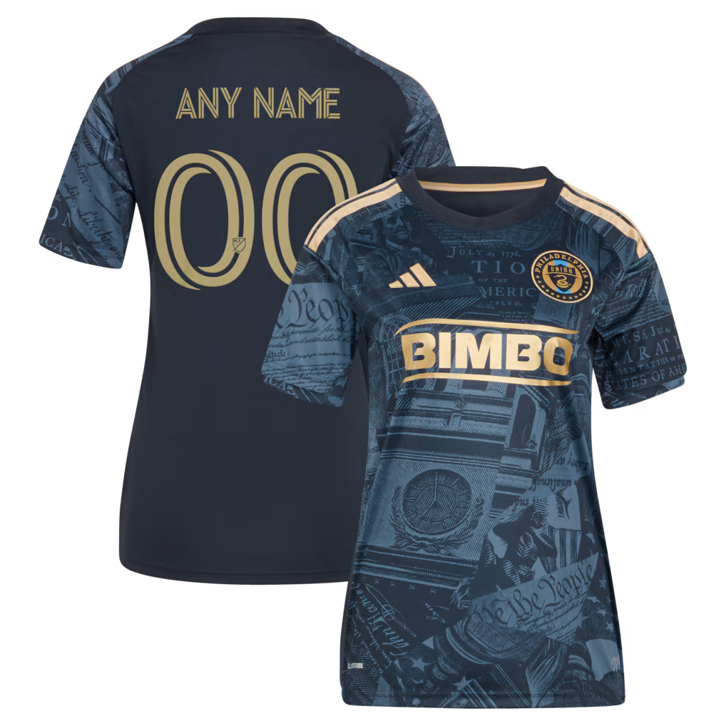 Women's Philadelphia Union Navy 2026 1776 Kit Replica Custom Jersey