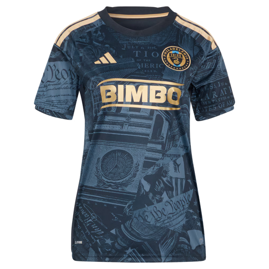 Women's Philadelphia Union Navy 2026 1776 Kit Replica Custom Jersey