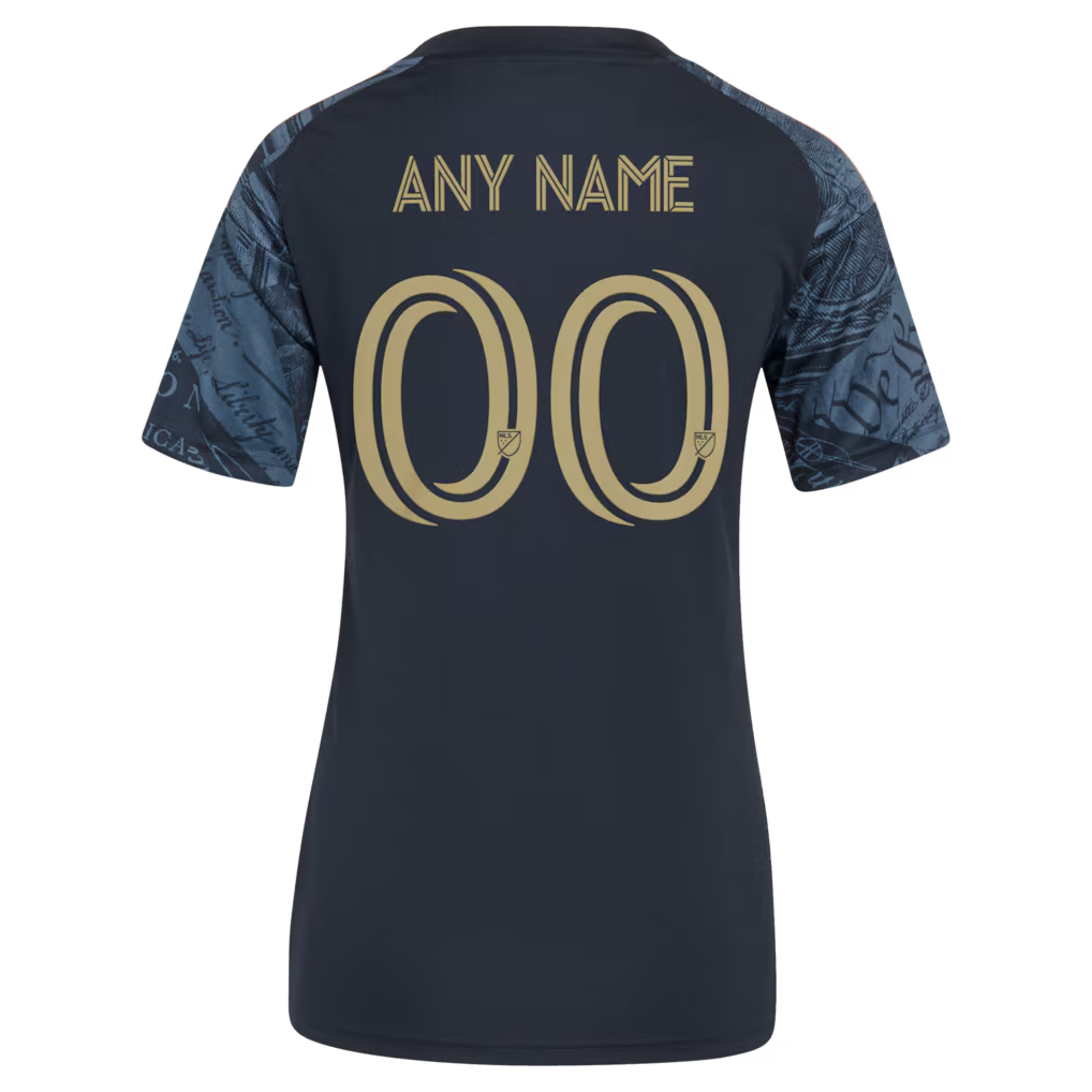 Women's Philadelphia Union Navy 2026 1776 Kit Replica Custom Jersey