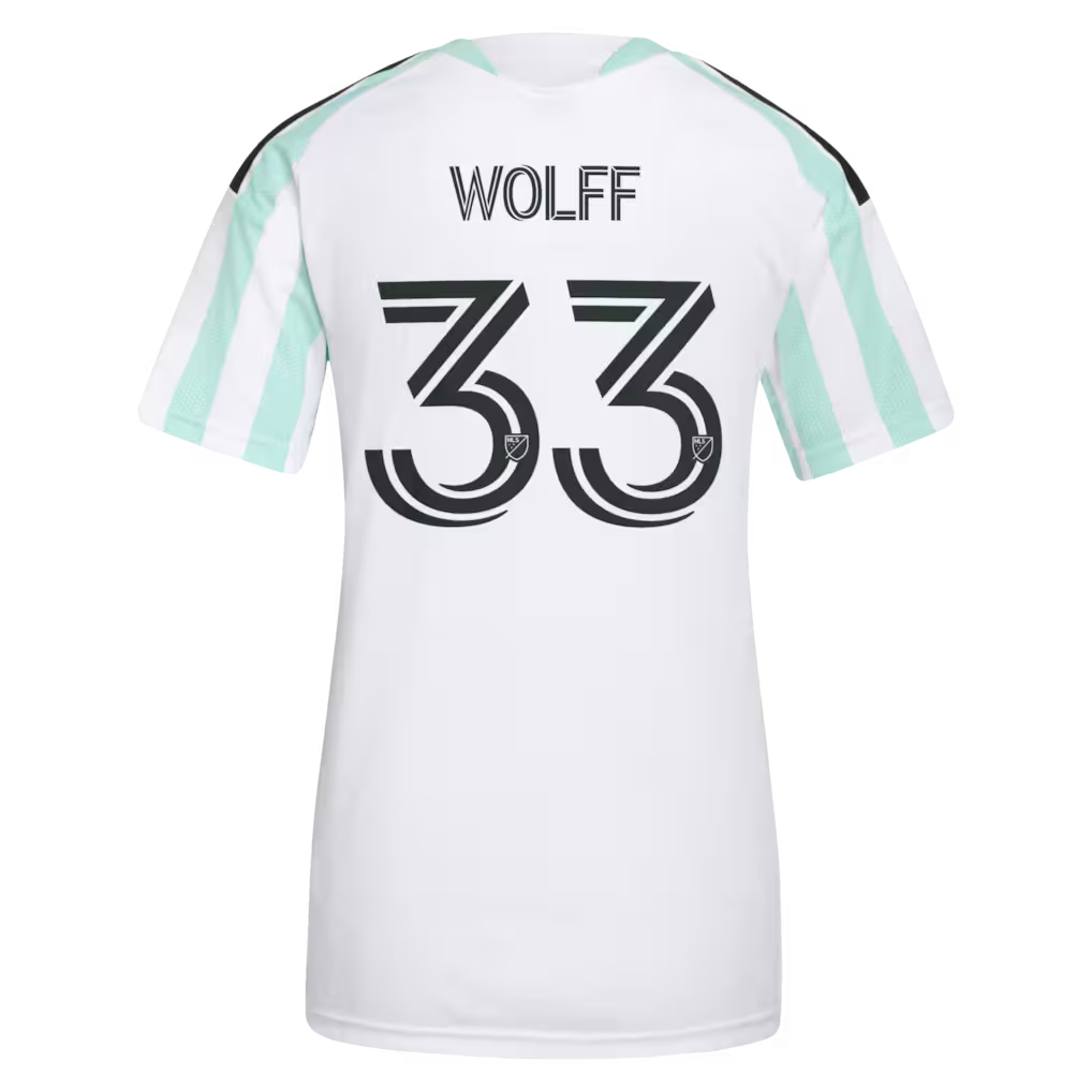 Women's Austin FC Owen Wolff White 2026 The Rooted Kit Replica Jersey