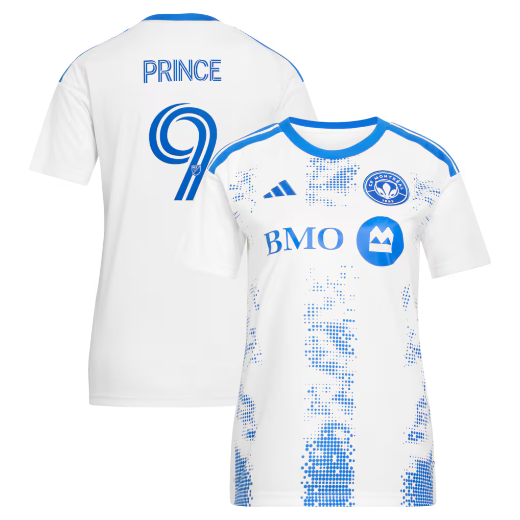 Women's CF Montreal Prince Owusu White 2026 The Procure Jersey Replica Jersey