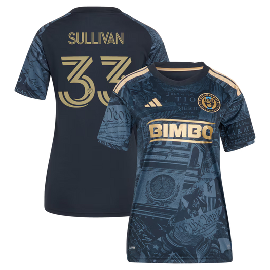 Women's Philadelphia Union Quinn Sullivan Navy 2026 1776 Kit Replica Jersey